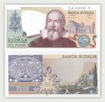 Галилео Галилей. Италия. 2 000 лир (1973)